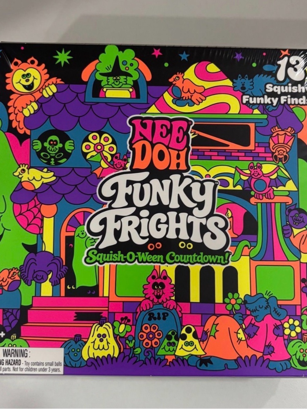NeeDoh Funky Frights Squish-O-Ween Countdown